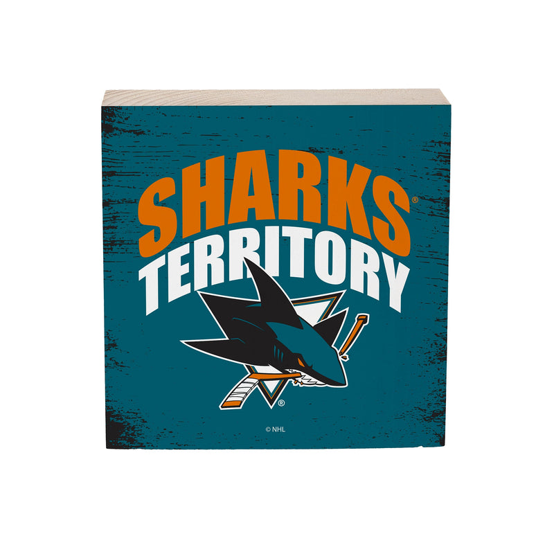 San Jose Sharks Plock, Down Home Fans, 6x6