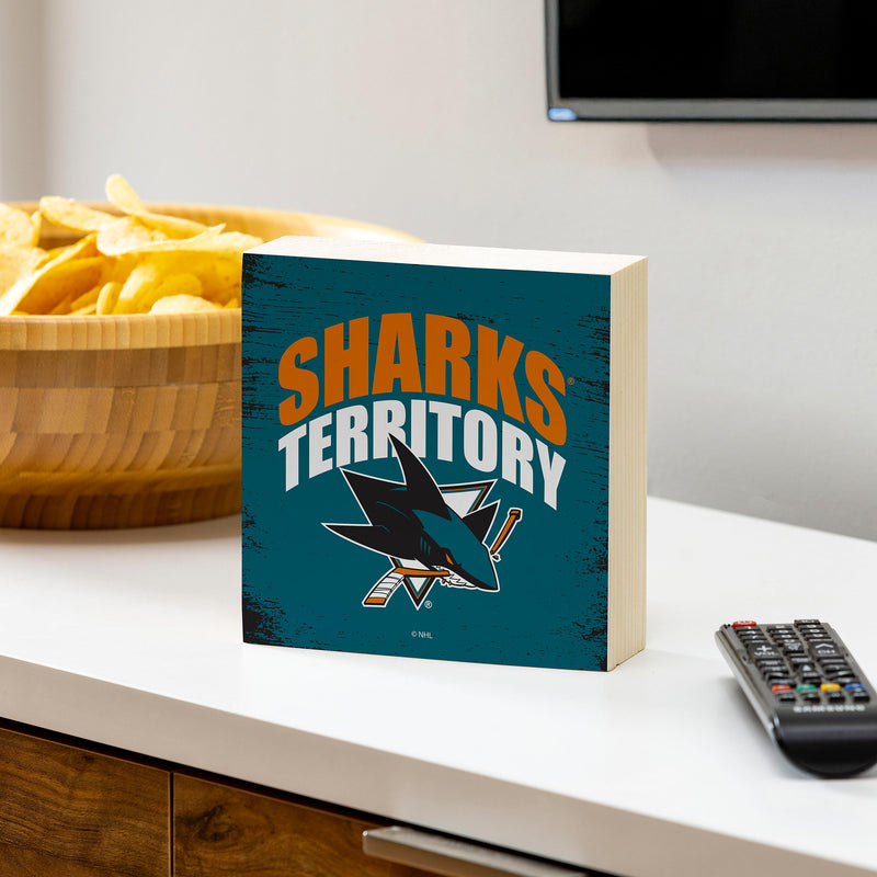 San Jose Sharks Plock, Down Home Fans, 6x6