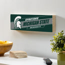 Michigan State University Mantle Sign, Down Home Fans, 5x18