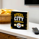 Pittsburgh Steelers Plock, Down Home Fans, 6x6