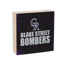 Colorado Rockies Plock, Down Home Fans, 6x6