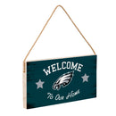 Philadelphia Eagles Wood Wall Sign, 6x11
