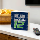 Seattle Seahawks Plock, Down Home Fans, 6x6