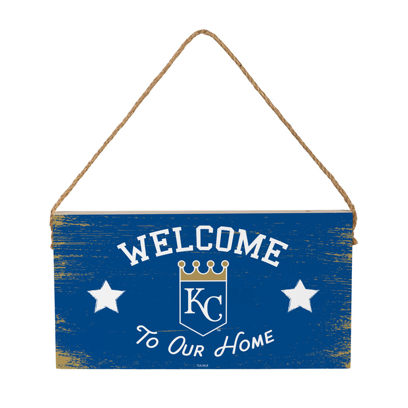 Kansas City Royals Wood Wall Sign, 6x11