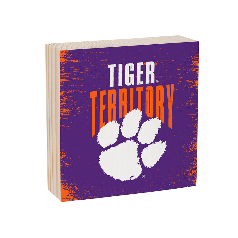 Clemson University Plock, Down Home Fans, 6x6