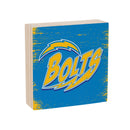 Los Angeles Chargers Plock, Down Home Fans, 6x6