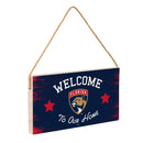 Florida Panthers Wood Wall Sign, 6x11