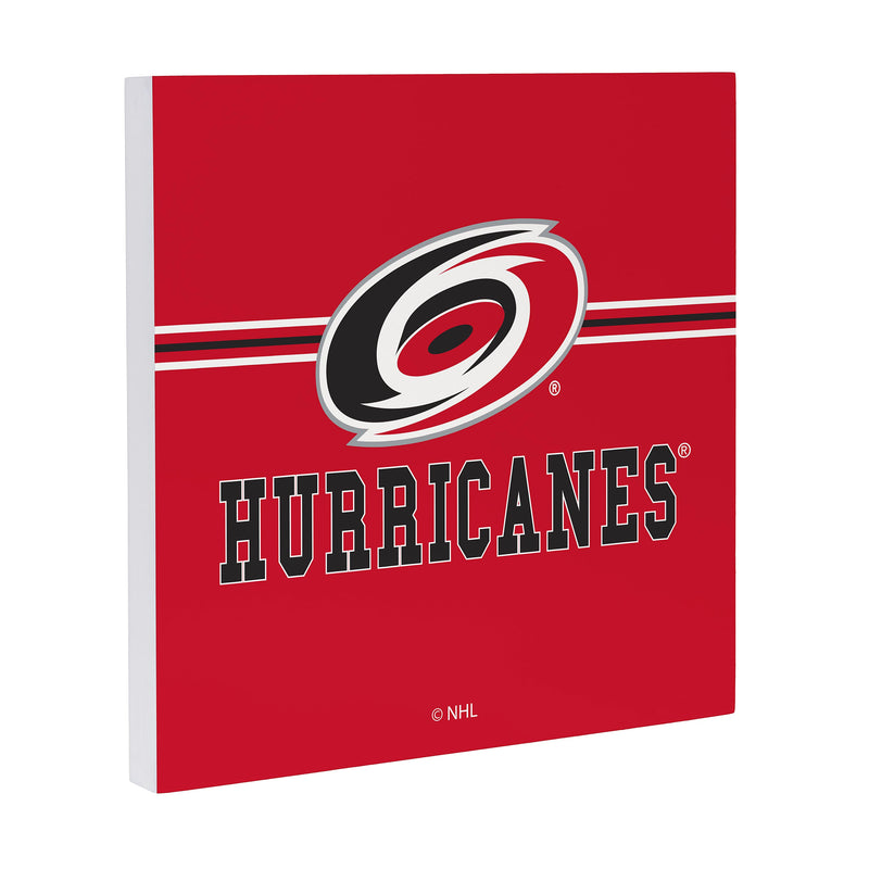 Carolina Hurricanes Wood Wall Sign, 12x12