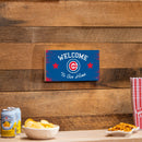 Chicago Cubs Wood Wall Sign, 6x11