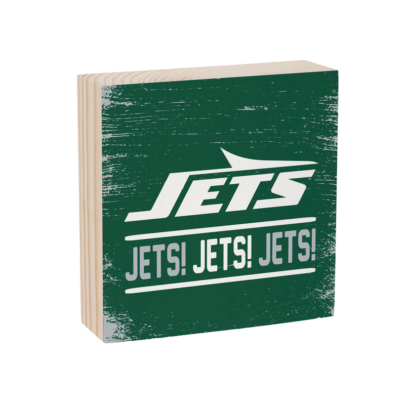 New York Jets Plock, Down Home Fans, 6x6