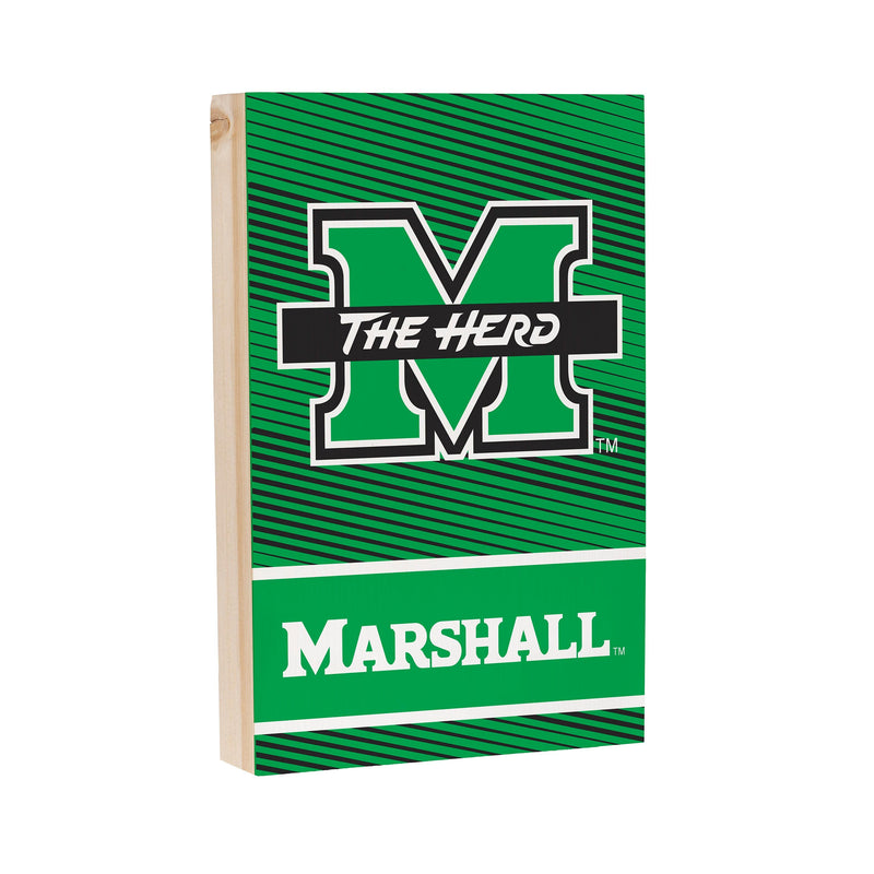 Marshall University Plock, Down Home Fans, 8x12