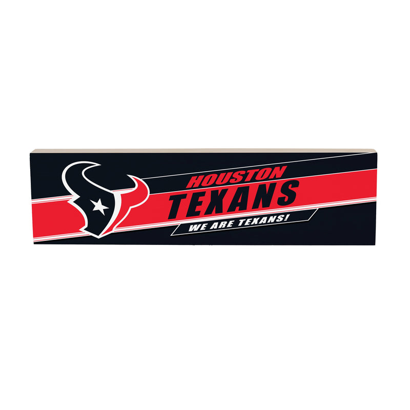 Houston Texans Mantle Sign, Down Home Fans, 5x18