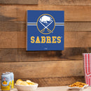 Buffalo Sabres Wood Wall Sign, 12x12