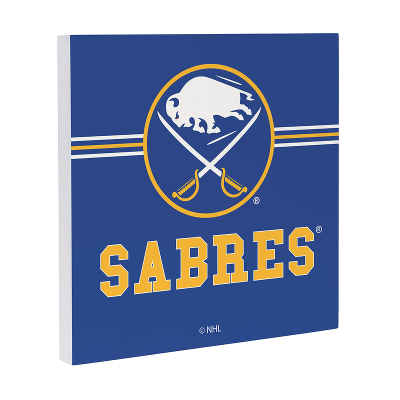 Buffalo Sabres Wood Wall Sign, 12x12