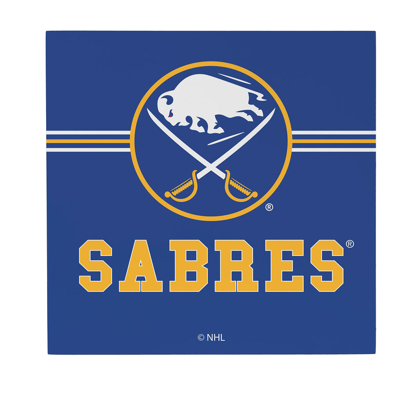 Buffalo Sabres Wood Wall Sign, 12x12