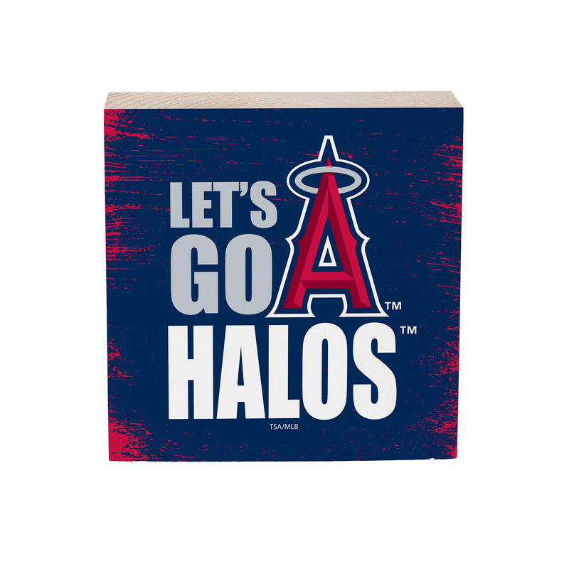 Los Angeles Angels Plock, Down Home Fans, 6x6