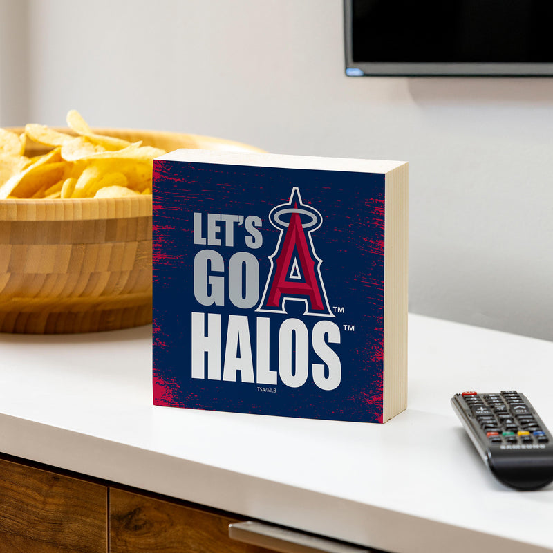 Los Angeles Angels Plock, Down Home Fans, 6x6