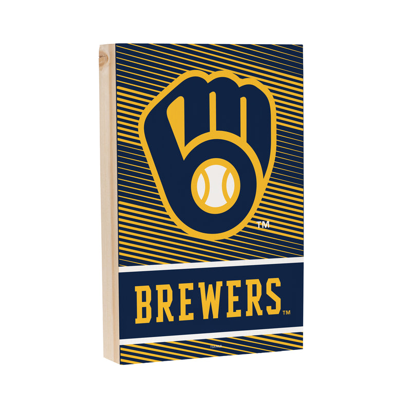 Milwaukee Brewers Plock, 8x12