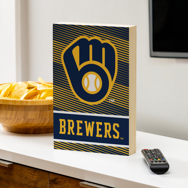 Milwaukee Brewers Plock, 8x12