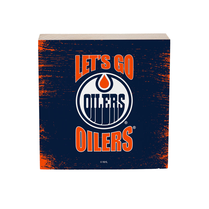 Edmonton Oilers Plock, Down Home Fans, 6x6