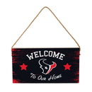 Houston Texans Wood Wall Sign, 6x11