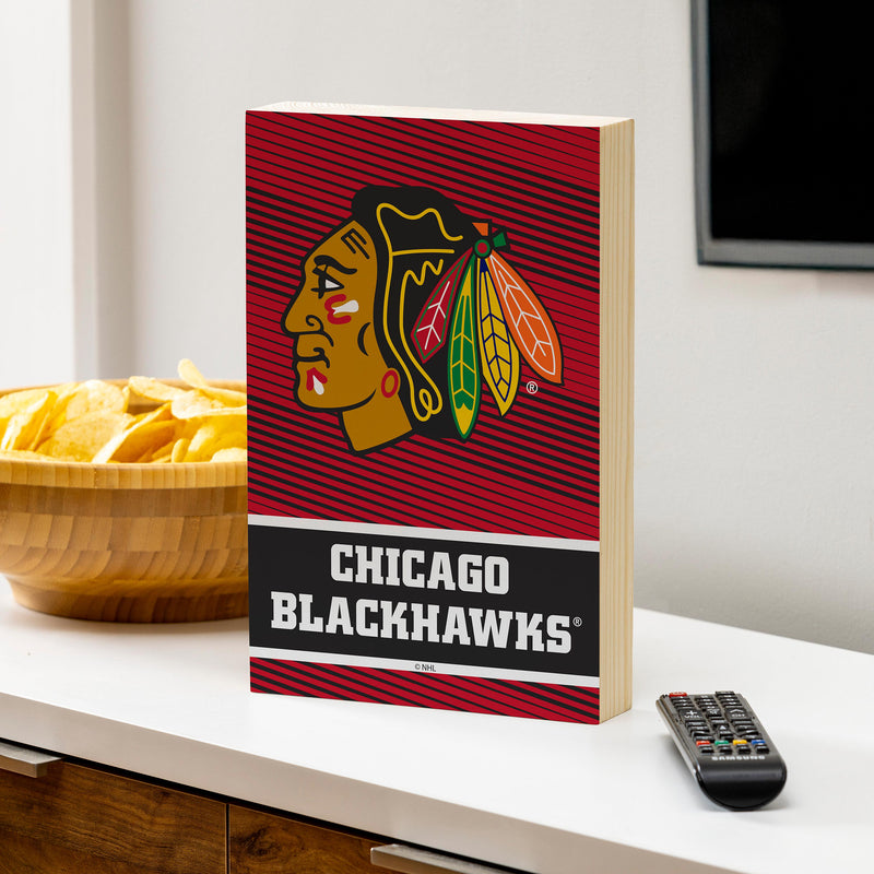 Chicago Blackhawks Plock, Down Home Fans, 8x12