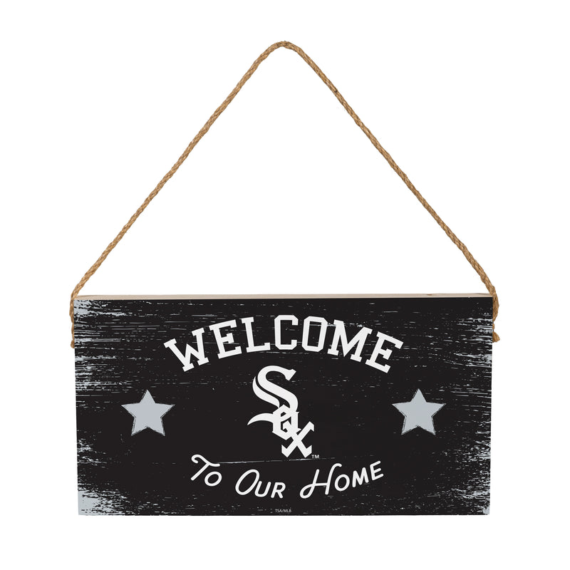 Chicago White Sox Wood Wall Sign, 6x11