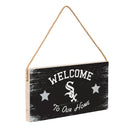 Chicago White Sox Wood Wall Sign, 6x11