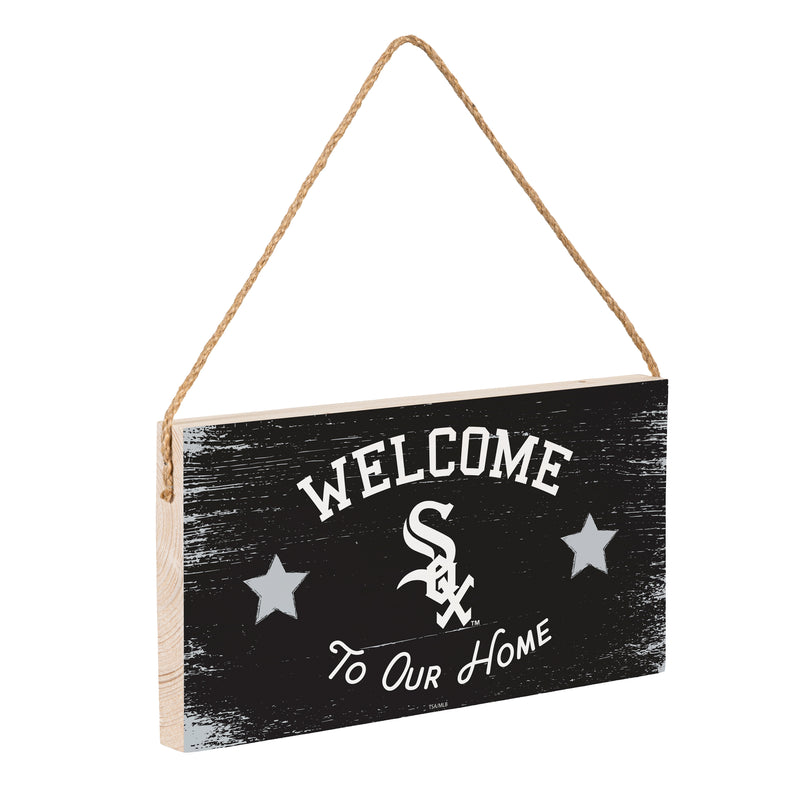 Chicago White Sox Wood Wall Sign, 6x11