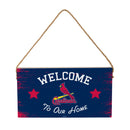St Louis Cardinals Wood Wall Sign, 6x11
