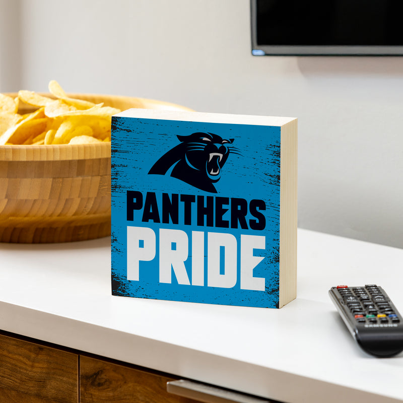 Carolina Panthers Plock, Down Home Fans, 6x6