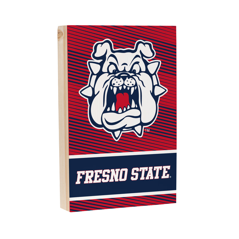 Fresno State Plock, Down Home Fans, 8x12