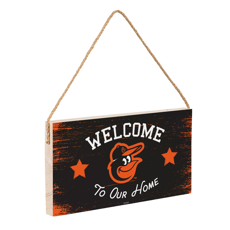 Baltimore Orioles Wood Wall Sign, 6x11