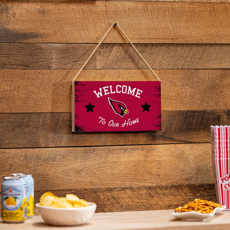 Arizona Cardinals Wood Wall Sign, 6x11