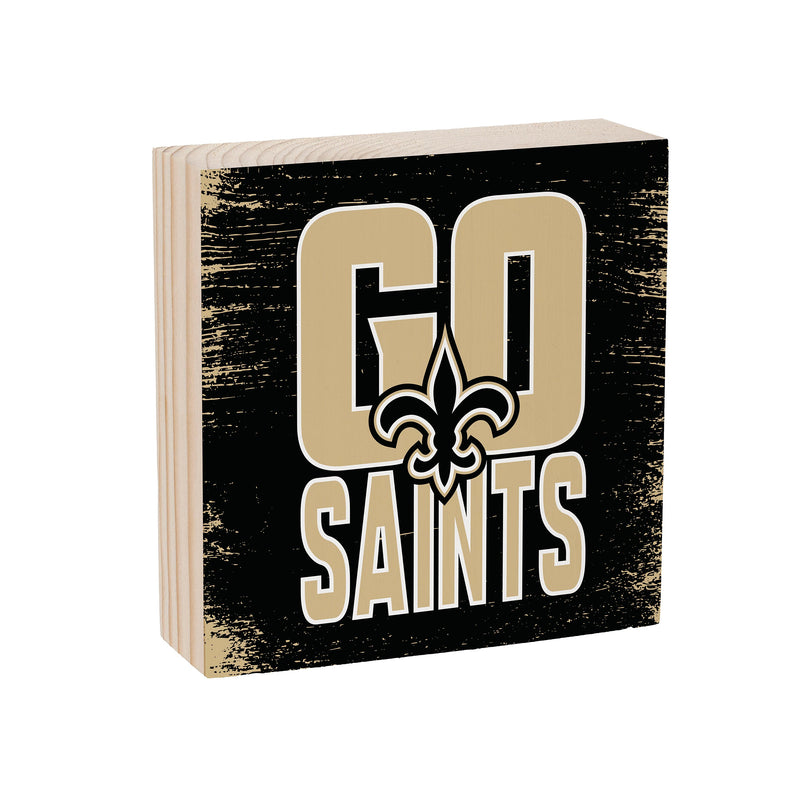 New Orleans Saints Plock, Down Home Fans, 6x6