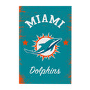 Miami Dolphins Wood Wall Sign, 16x24