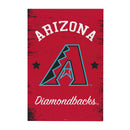 Arizona Diamondbacks Wood Wall Sign, 16x24