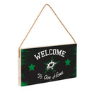Dallas Stars Wood Wall Sign, 6x11