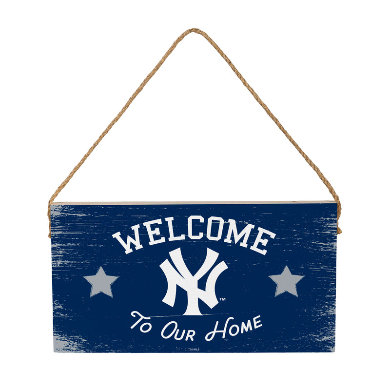 New York Yankees Wood Wall Sign, 6x11