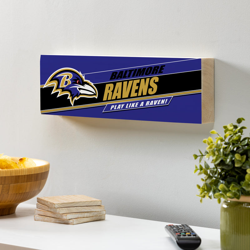 Baltimore Ravens Mantle Sign, Down Home Fans, 5x18