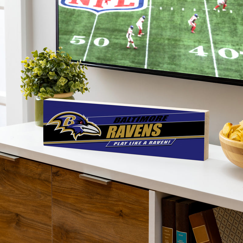 Baltimore Ravens Mantle Sign, Down Home Fans, 5x18
