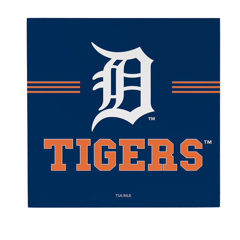 Detroit Tigers Wood Wall Sign, 12x12