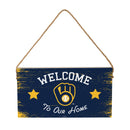 Milwaukee Brewers Wood Wall Sign, 6x11