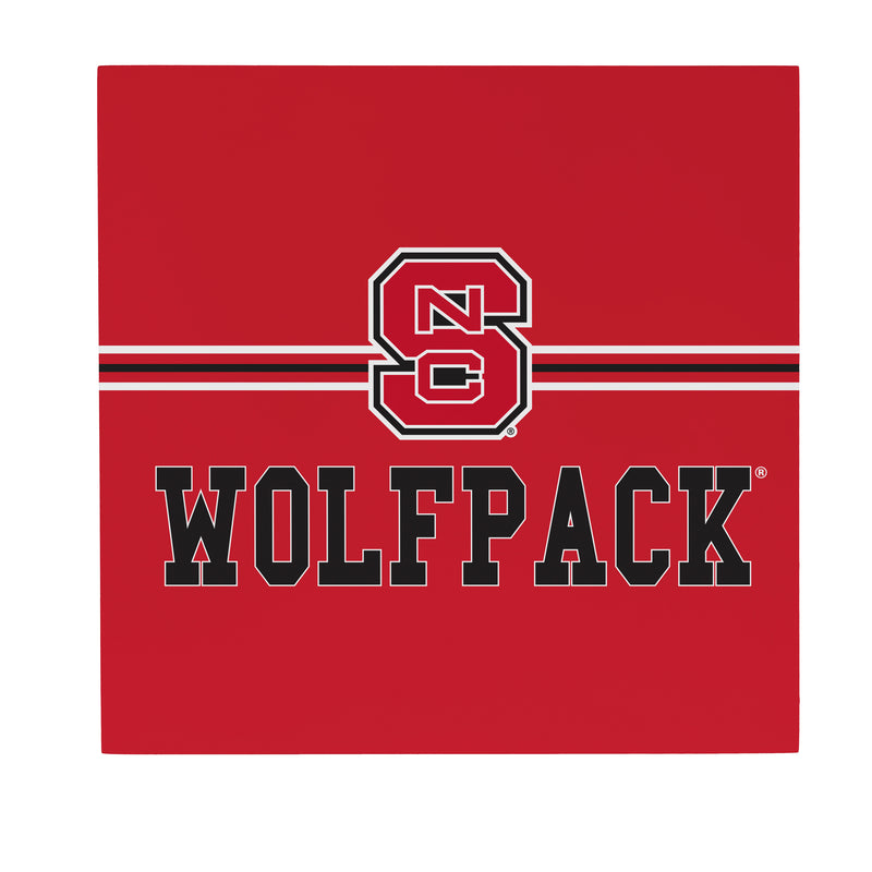 North Carolina State University Wood Wall Sign, 12x12