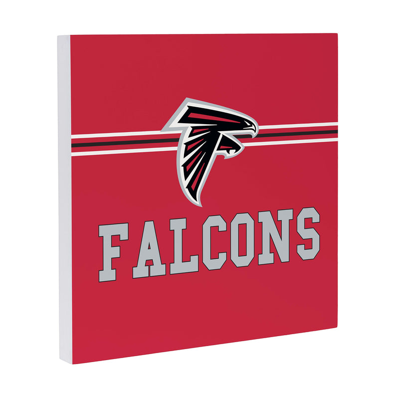 Atlanta Falcons Wood Wall Sign, 12x12