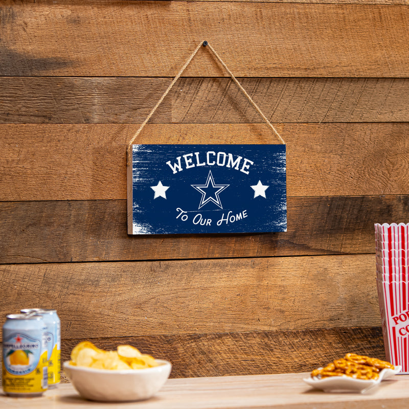 Dallas Cowboys Wood Wall Sign, 6x11