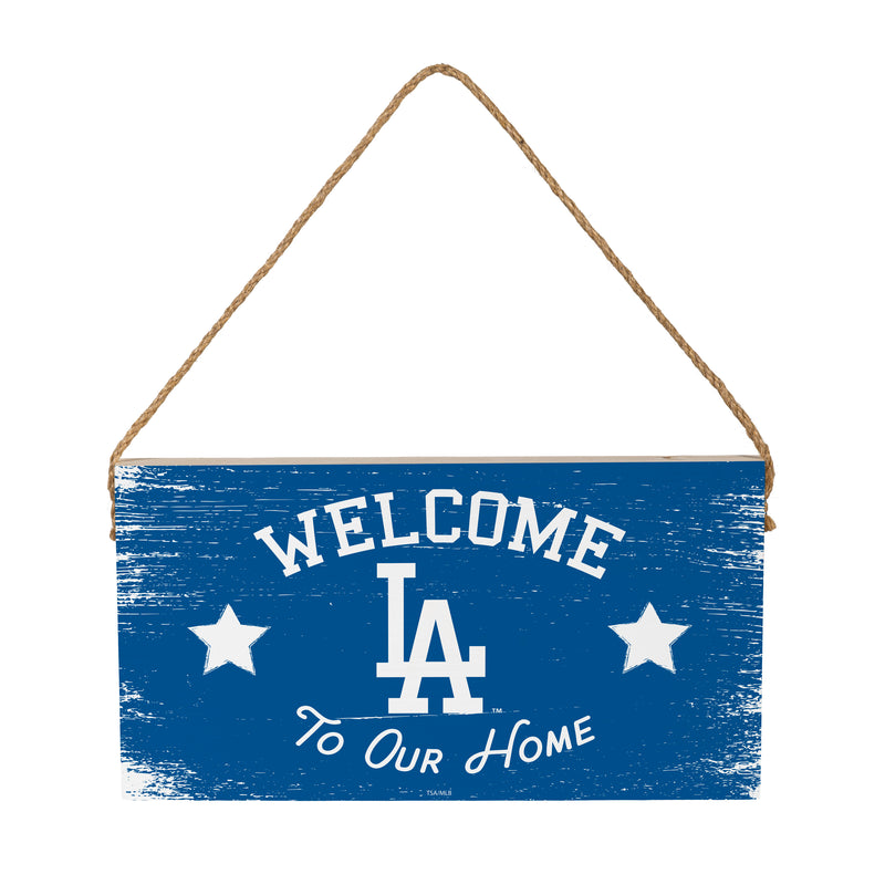 Los Angeles Dodgers Wood Wall Sign, 6x11