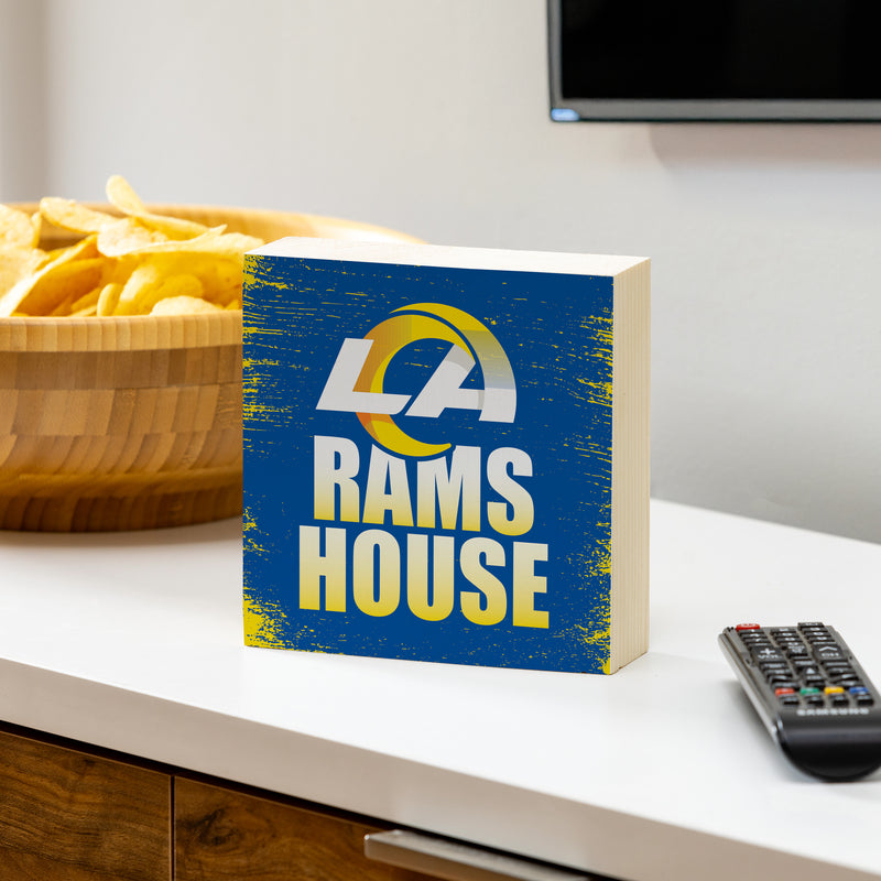 Los Angeles Rams Plock, Down Home Fans, 6x6