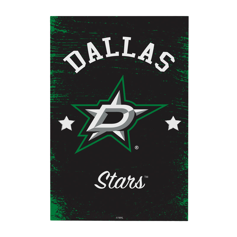 Dallas Stars Wood Wall Sign, 16x24