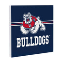 Fresno State Wood Wall Sign, 12x12